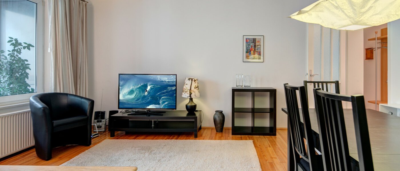 マンション München Schwabing-Nord (zw. Leopoldstraße & Englischen Garten) 03 リビングルーム 3091