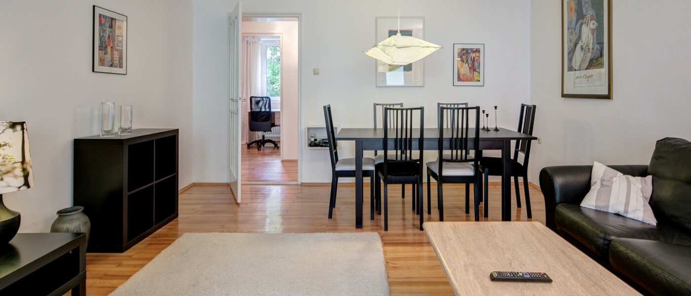 マンション München Schwabing-Nord (zw. Leopoldstraße & Englischen Garten) 04 リビングルーム 3091