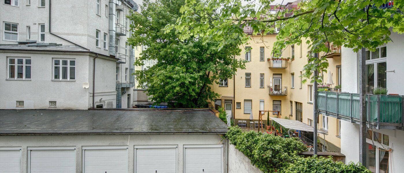 マンション München Schwabing-Nord (zw. Leopoldstraße & Englischen Garten) 01 物件からの眺め 3091