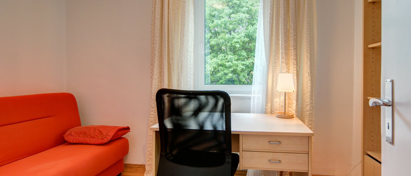 マンション München Schwabing-Nord (zw. Leopoldstraße & Englischen Garten) 02 ワークルーム/ゲストルーム 3091