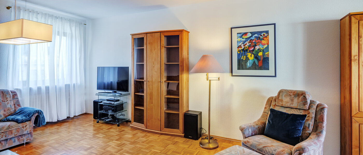 マンション München Harlaching 03 リビングルーム 3096