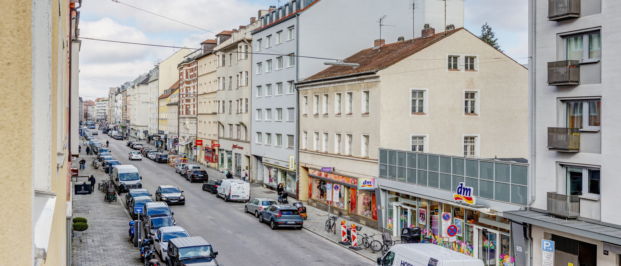 マンション München Schwabing (links der Leopoldstraße) 03 物件からの眺め 3177