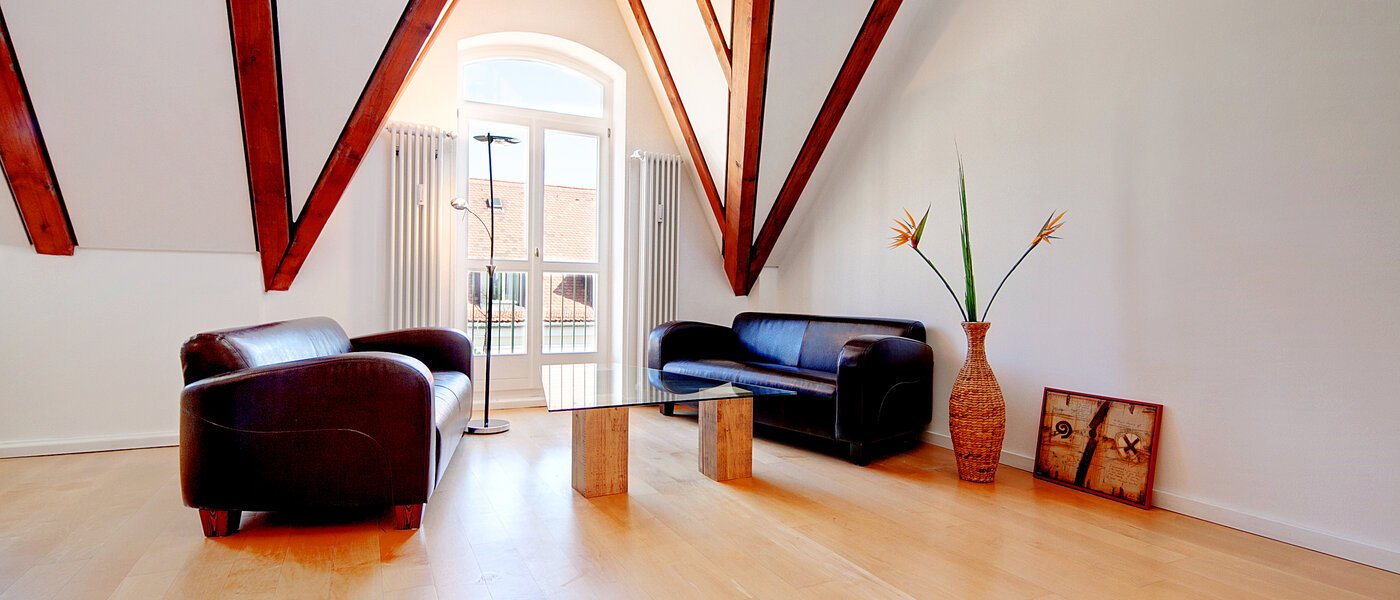 メゾネット・マンション（複数階にわたるマンション） München Haidhausen 02 リビングエリア 3184