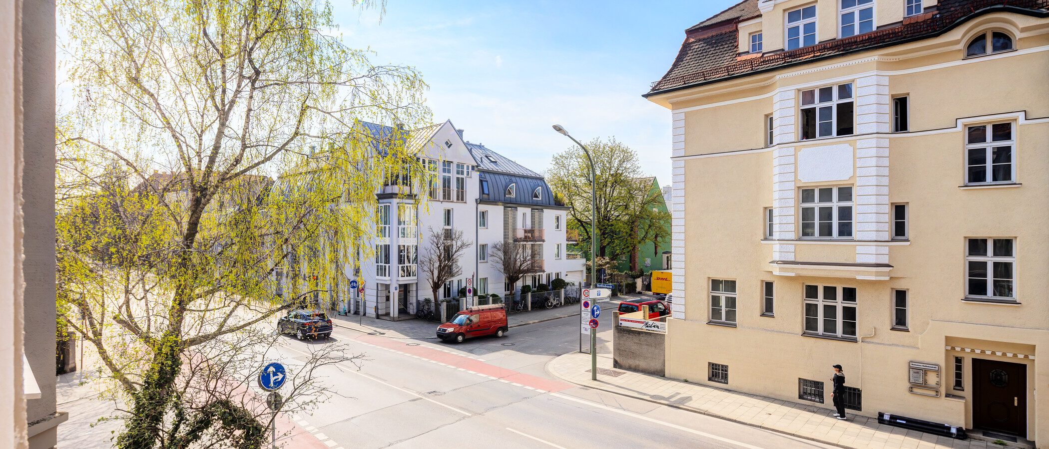 マンション München Schwabing (rechts der Leopoldstraße) 01 物件からの眺め 319