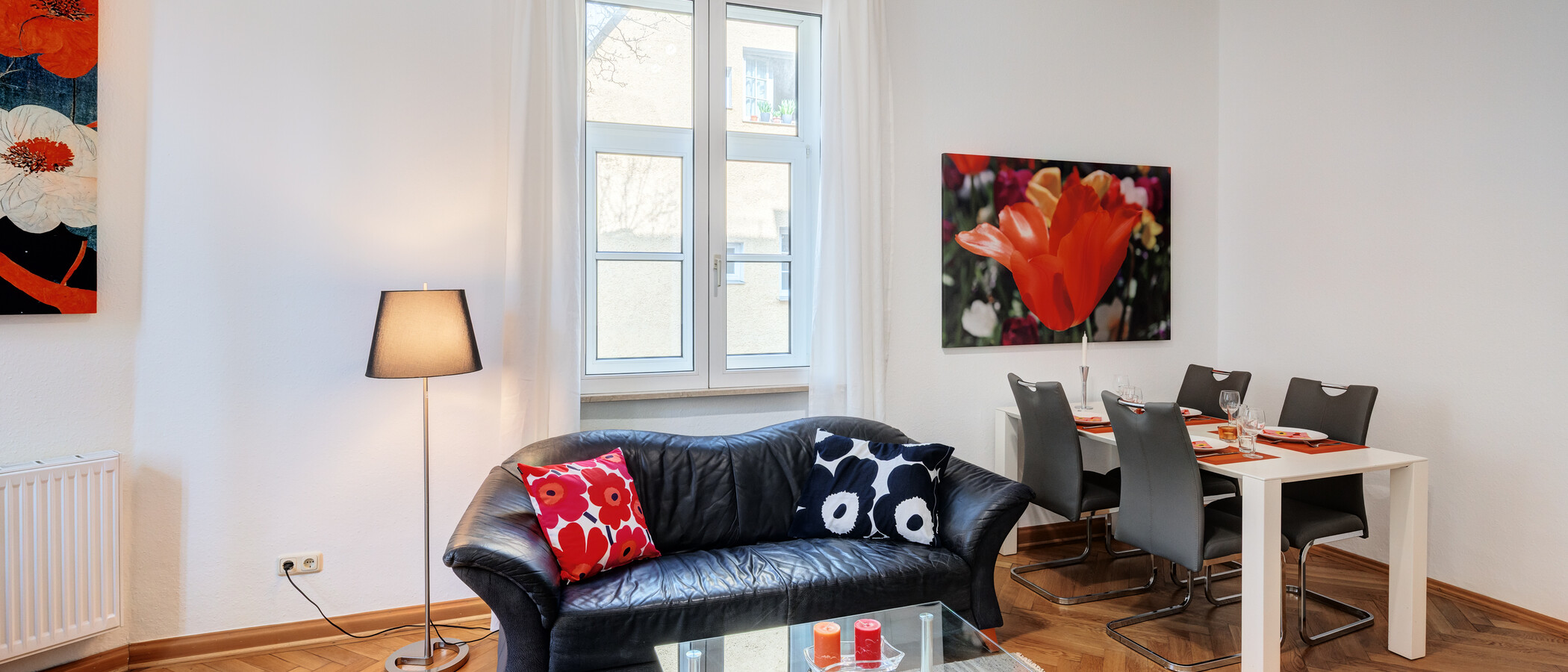 マンション München Schwabing (rechts der Leopoldstraße) 02 リビングルーム 319