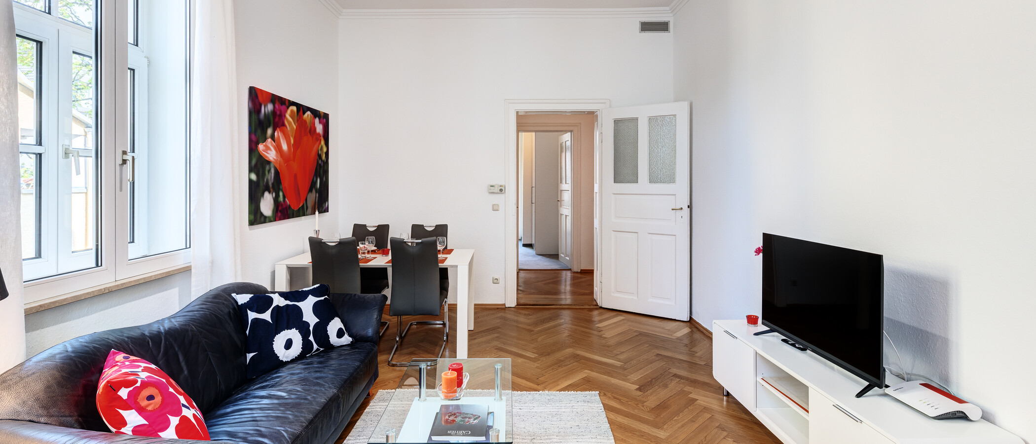 マンション München Schwabing (rechts der Leopoldstraße) 03 リビングルーム 319