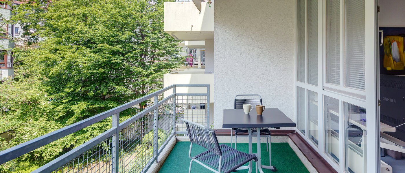 マンション München Schwabing-West (rund um den Hohenzollernplatz) 02 ベランダ 3242