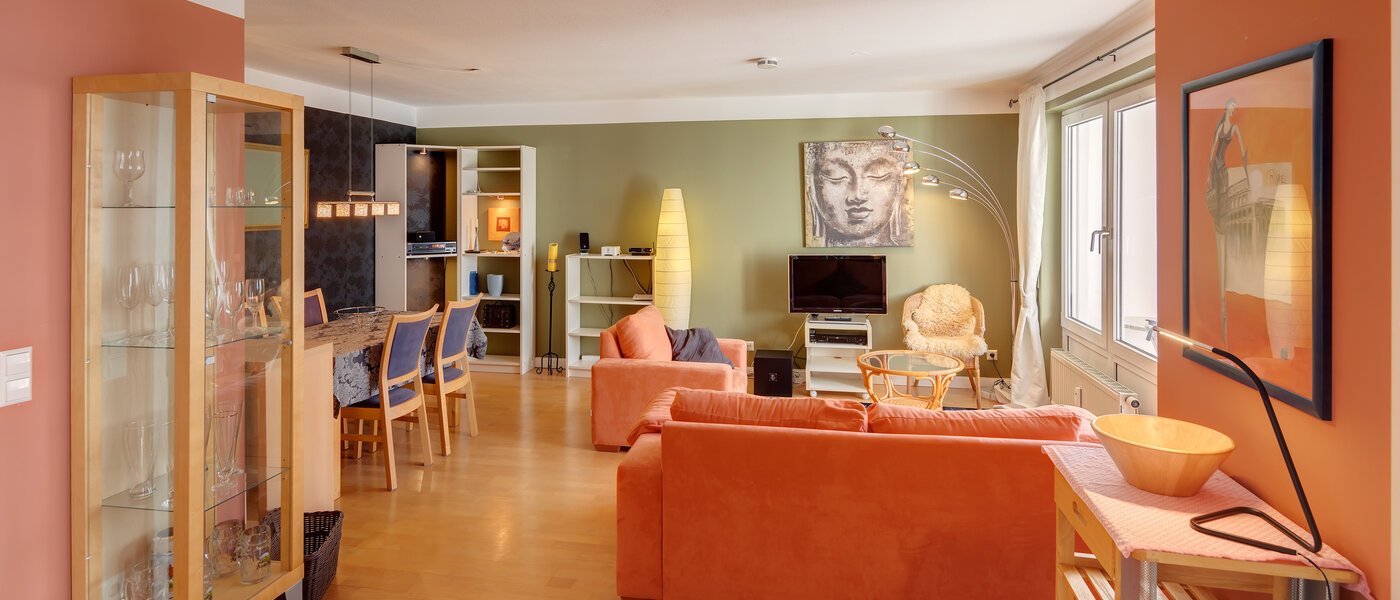 マンション München Neuhausen 01 リビングエリア 3288