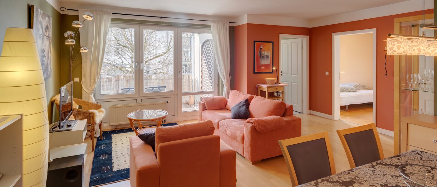 マンション München Neuhausen 02 リビングエリア 3288