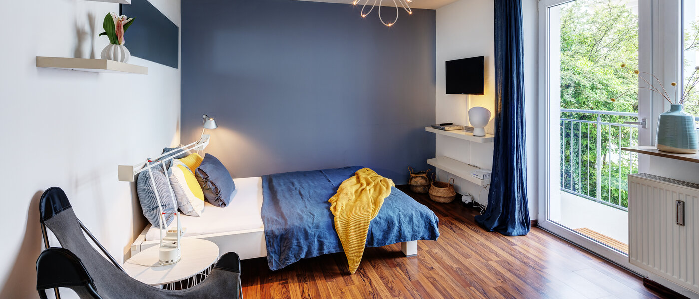 アパルトマン München Neuhausen 05 リビングエリア 3328