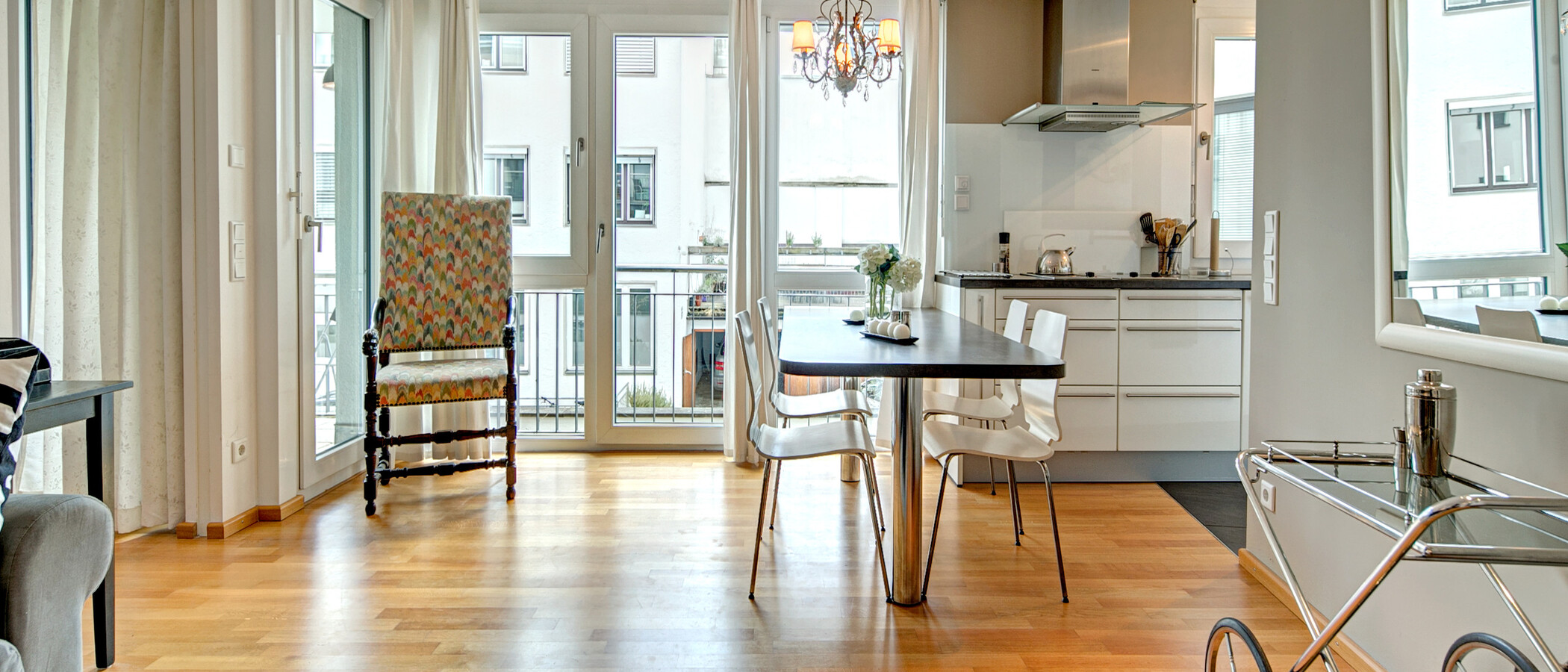 マンション München Maxvorstadt - Westen 02 リビングルーム 3355