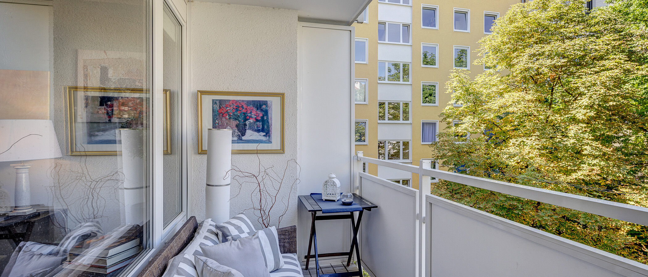マンション München Herzogpark 01 ベランダ 3384