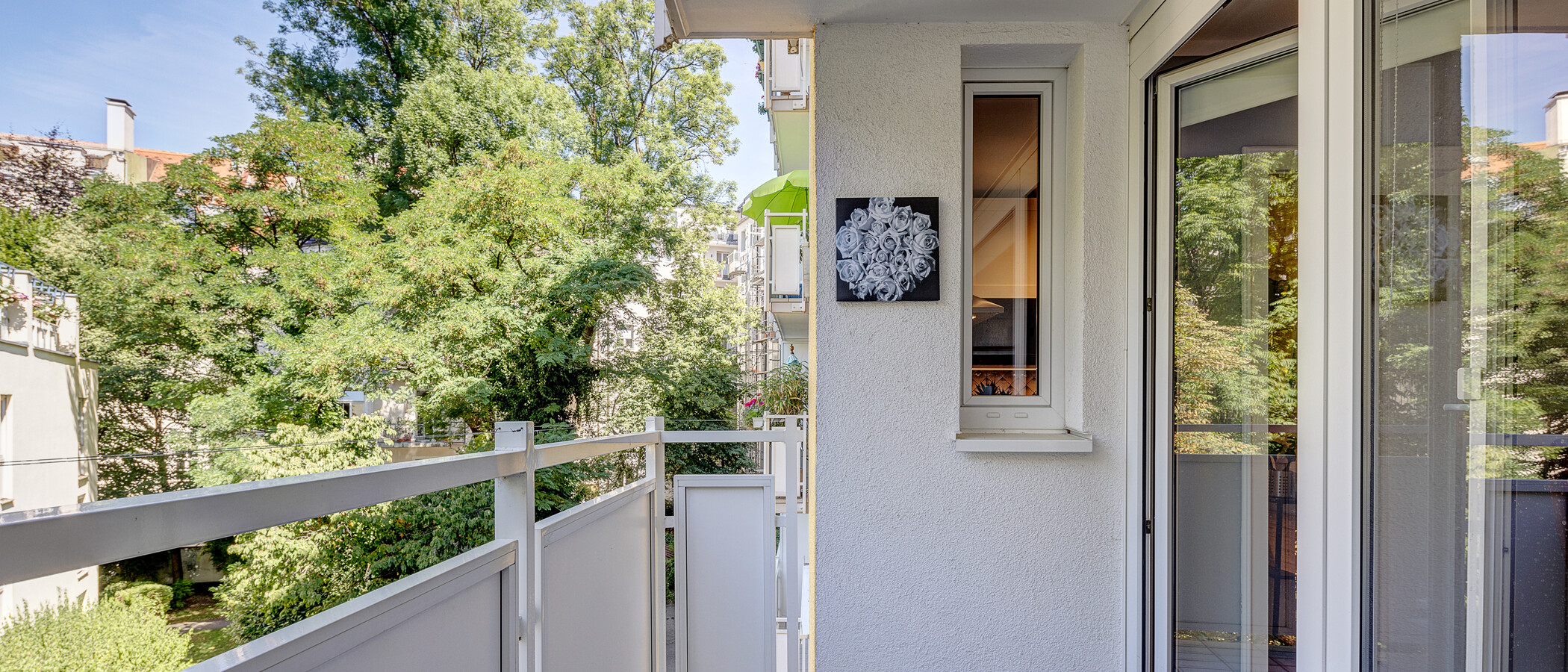 マンション München Herzogpark 03 ベランダ 3384