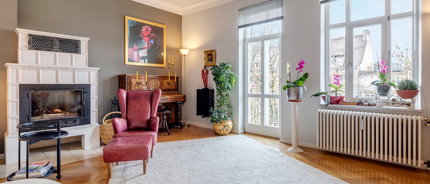 マンション München Neuhausen 02 リビングルーム 3428