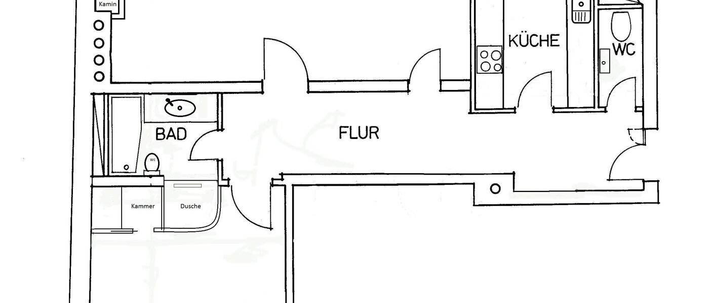 マンション München Neuhausen 01 見取り図 3428