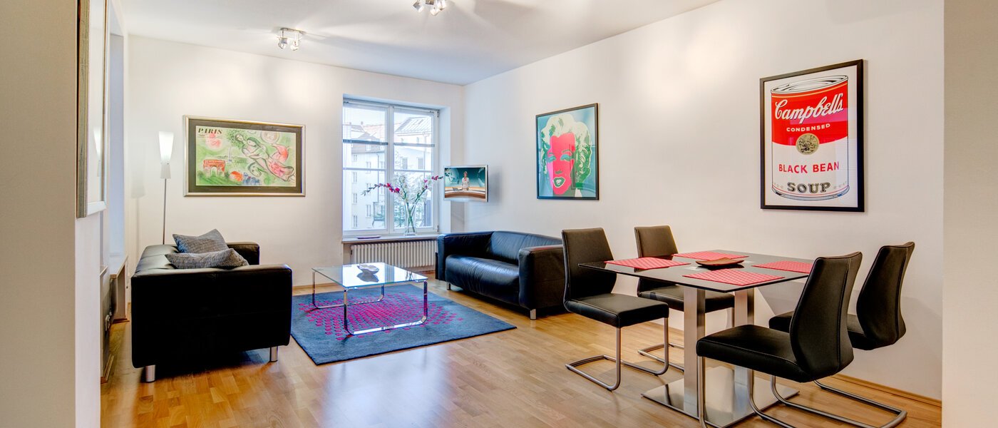 マンション München Gärtnerplatzviertel 01 リビングルーム 3462