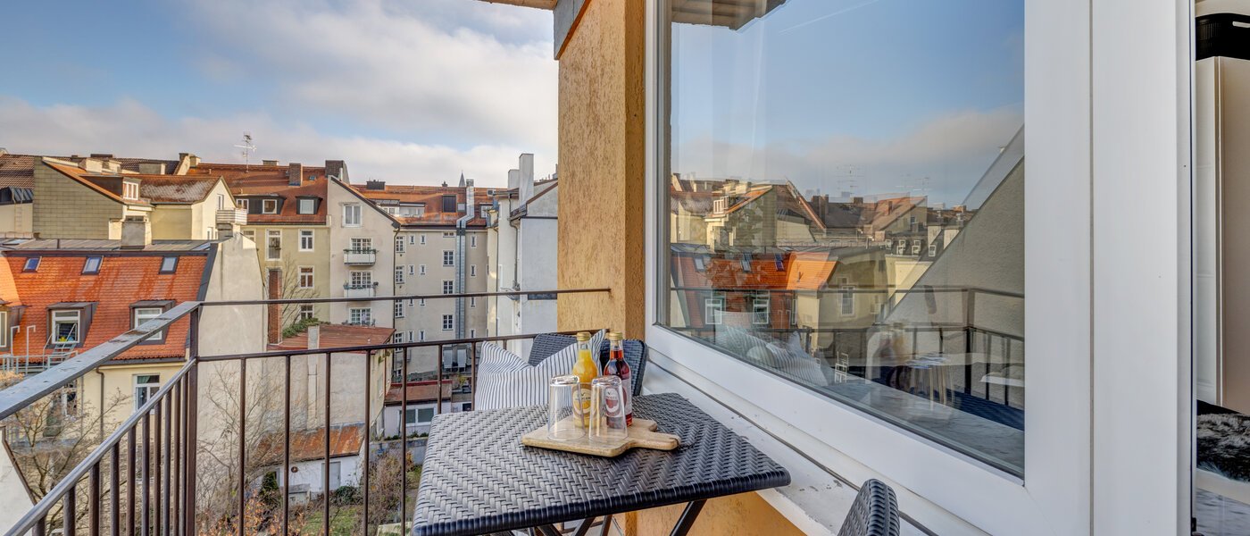 マンション München Maxvorstadt - Universitätsviertel 01 ベランダ 3509