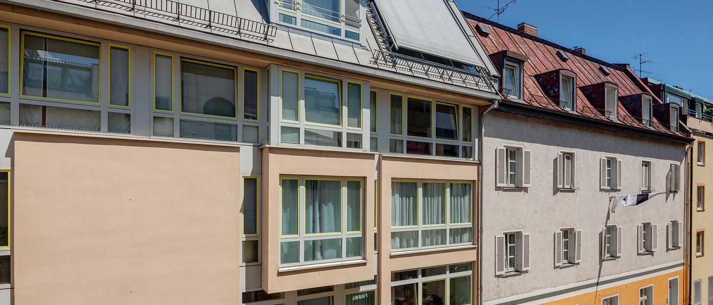 マンション München Schwabing (rechts der Leopoldstraße) 03 物件からの眺め 361
