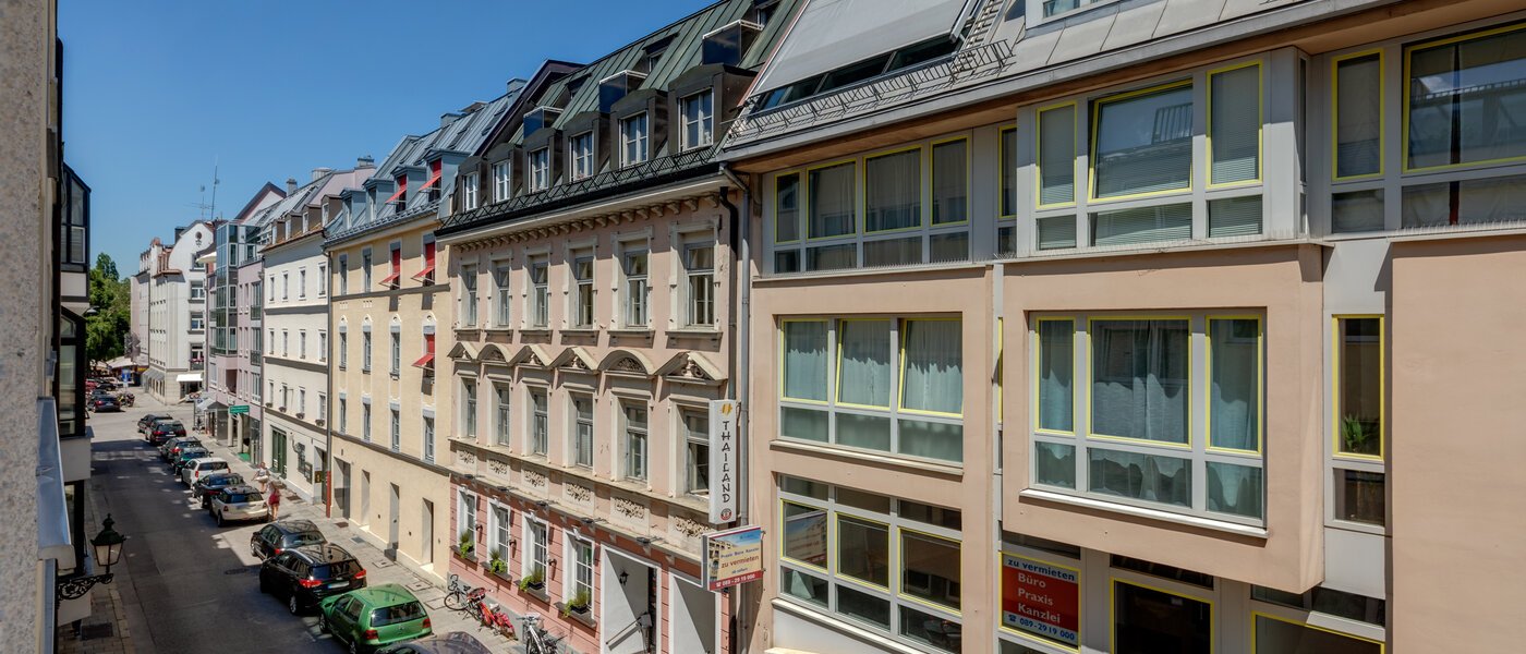 マンション München Schwabing (rechts der Leopoldstraße) 04 物件からの眺め 361