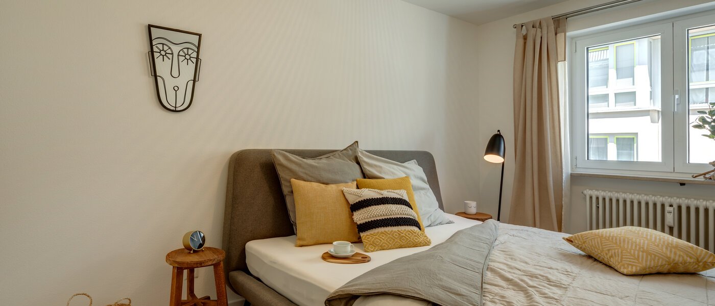 マンション München Schwabing (rechts der Leopoldstraße) 04 寝室 361