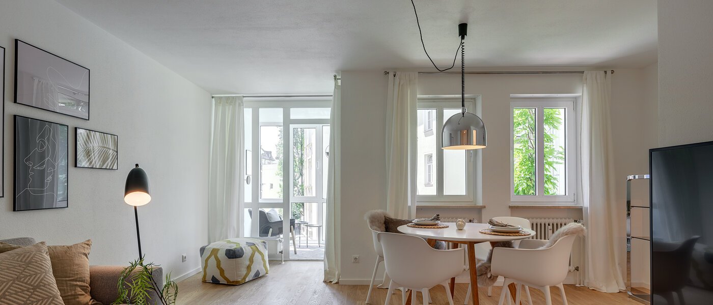 マンション München Schwabing (rechts der Leopoldstraße) 02 リビングエリア 361