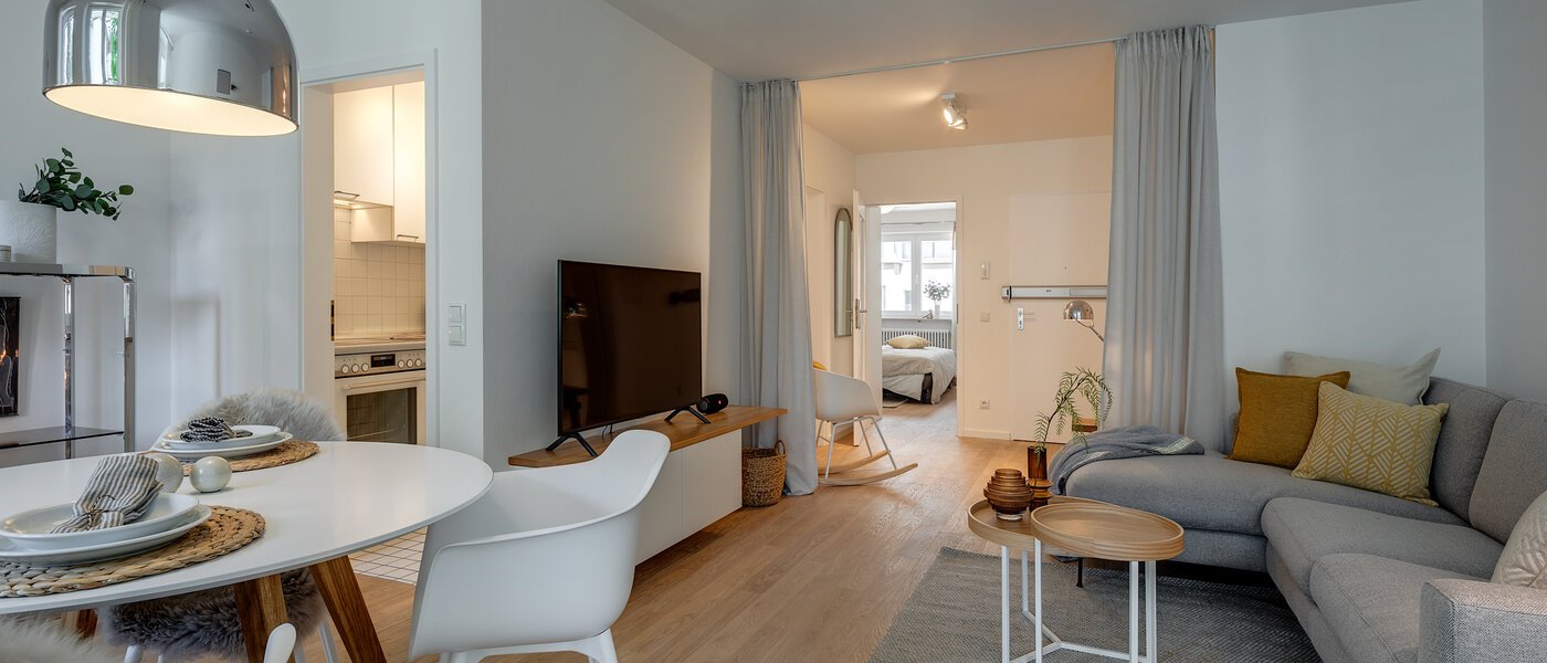 マンション München Schwabing (rechts der Leopoldstraße) 04 リビングエリア 361