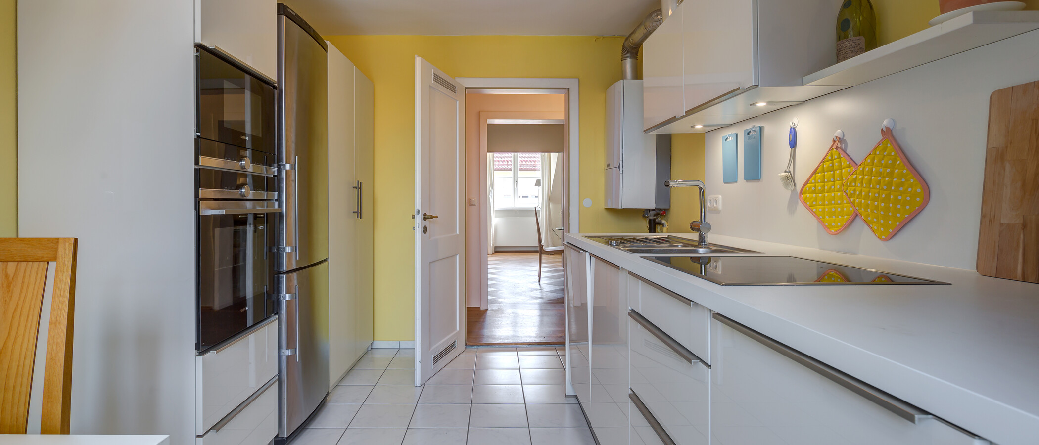 複層住宅 München Schwabing (links der Leopoldstraße) 05 キッチン 3679