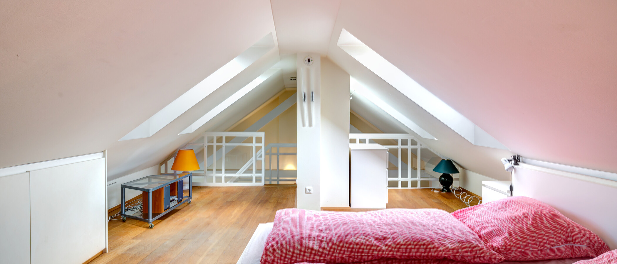 複層住宅 München Schwabing (links der Leopoldstraße) 01 寝室 3679