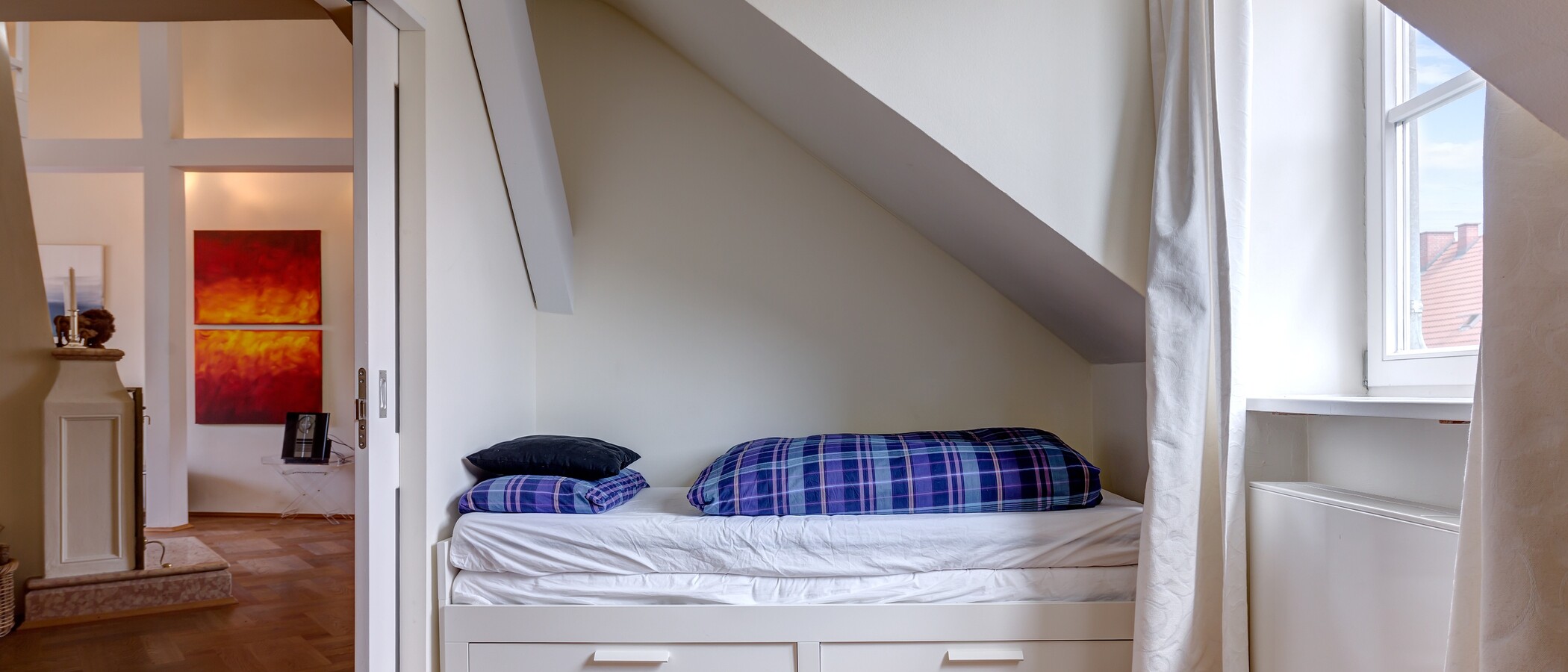 複層住宅 München Schwabing (links der Leopoldstraße) 01 ２つめの寝室 3679