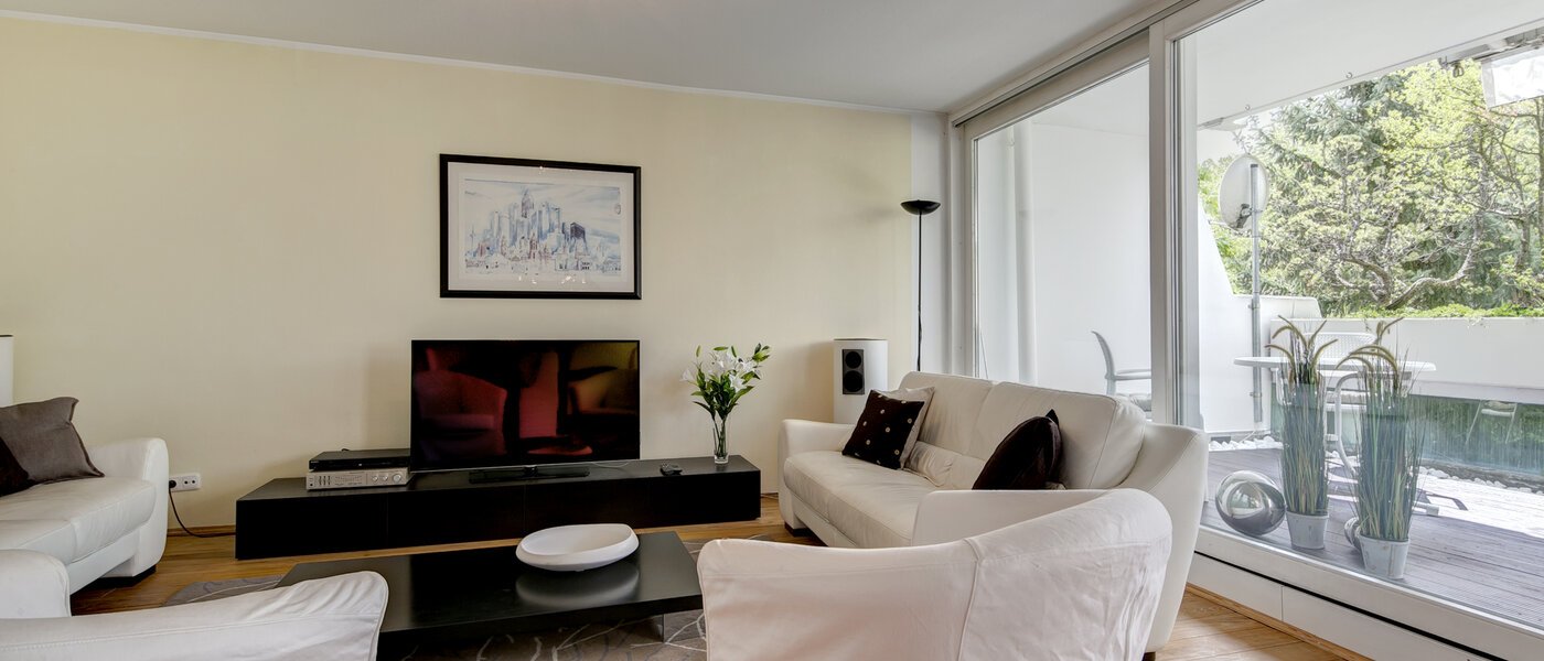 マンション München Olympiadorf 03 リビングルーム 3688