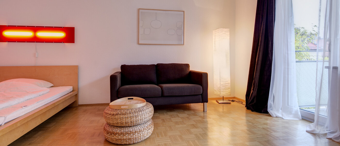 マンション München Schwabing (links der Leopoldstraße) 02 リビングルーム 3713