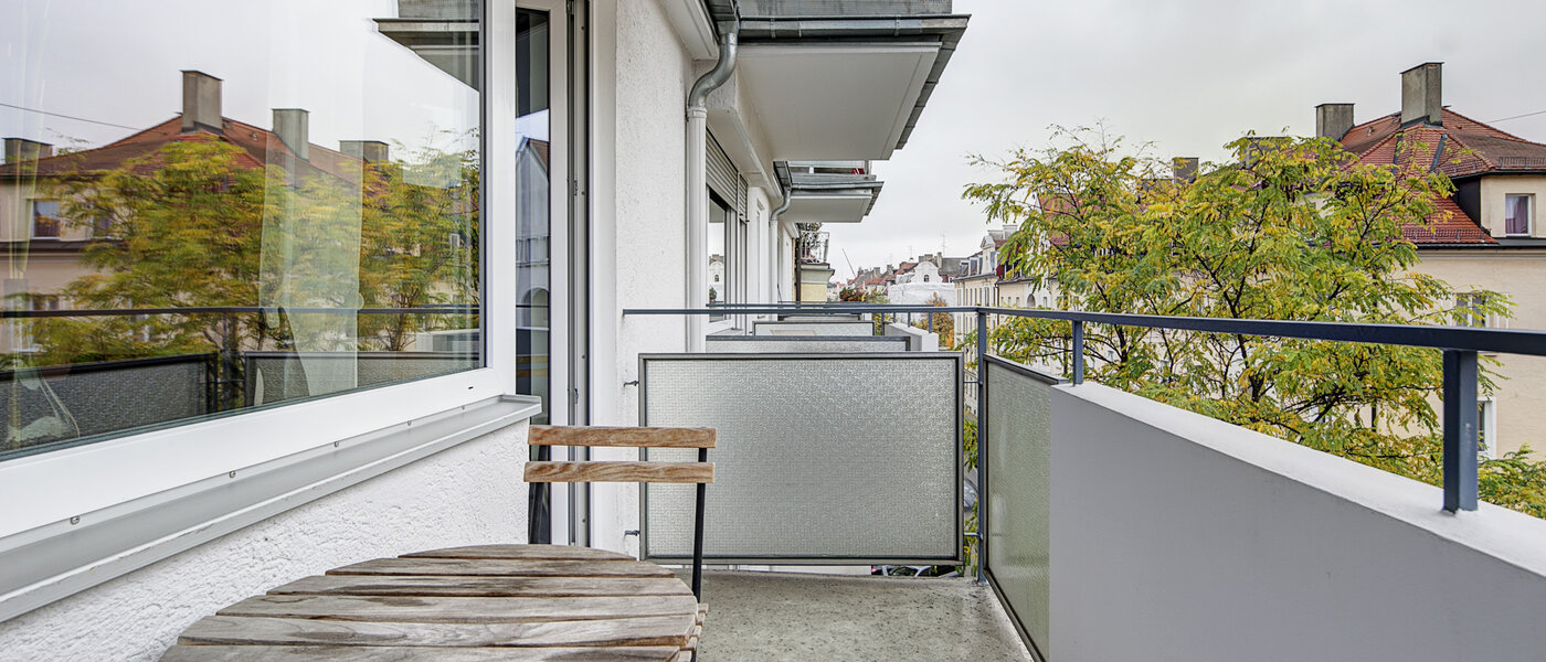 マンション München Schwabing (links der Leopoldstraße) 02 ベランダ 3713