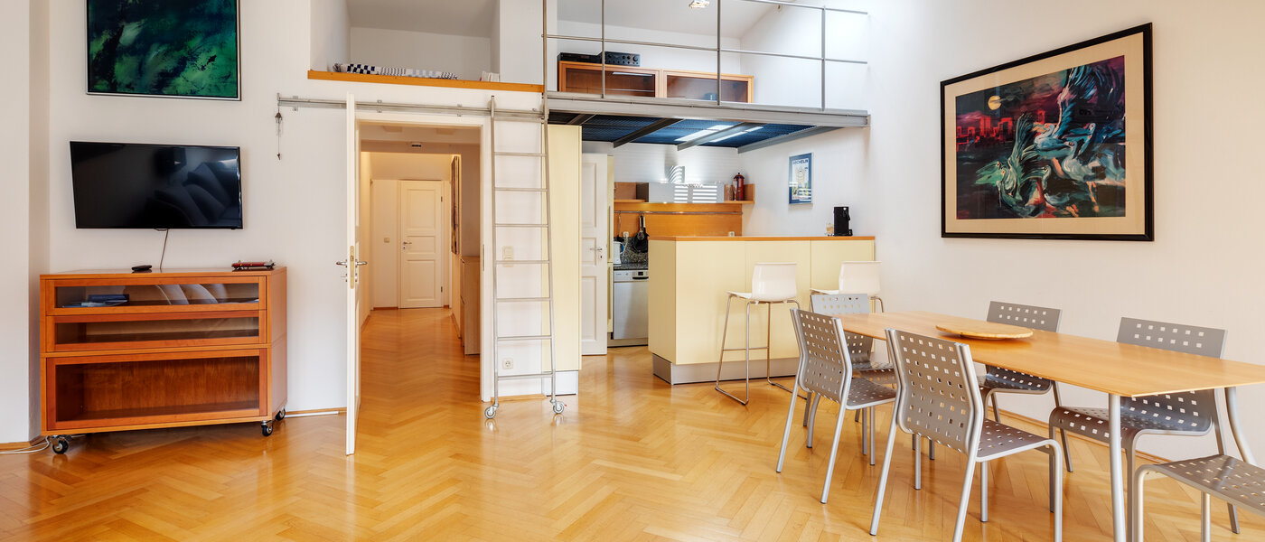 マンション München Gärtnerplatzviertel 04 リビングエリア 3714