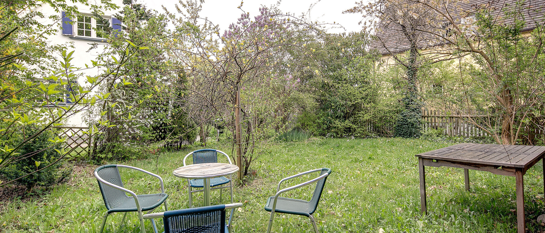 家屋 München Kleinhadern 06 庭 3822