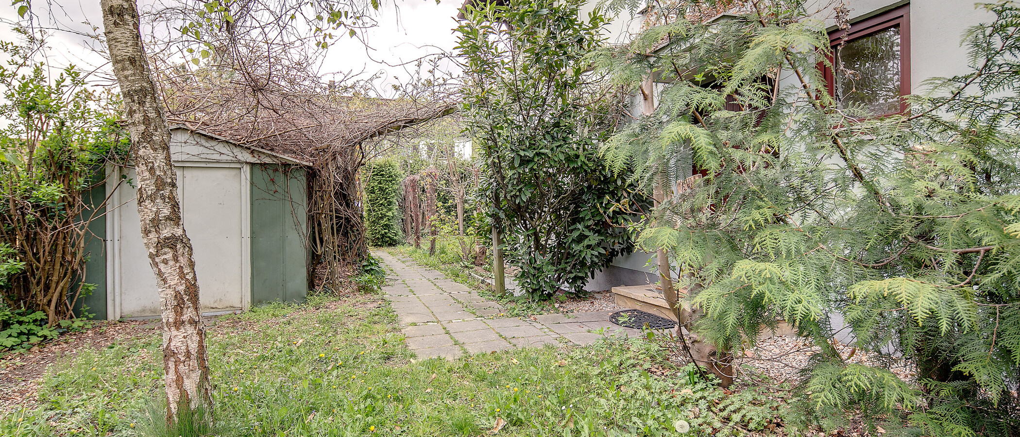 家屋 München Kleinhadern 08 庭 3822