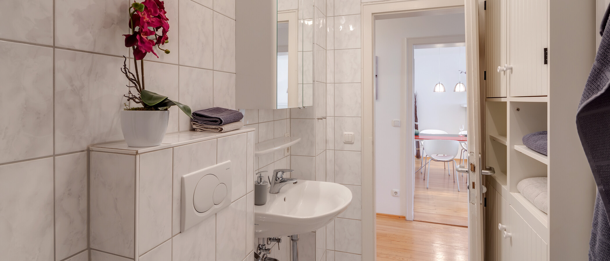 マンション München Schwabing-West (rund um den Hohenzollernplatz) 02 浴室 3827