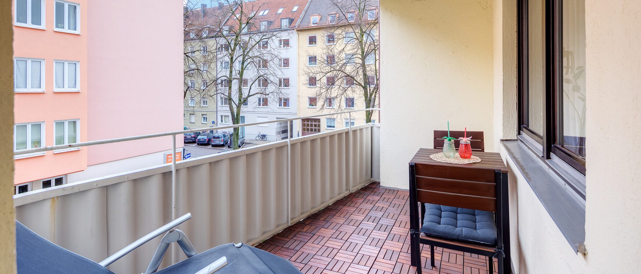 マンション München Schwabing-West (rund um den Hohenzollernplatz) 02 ベランダ 3827