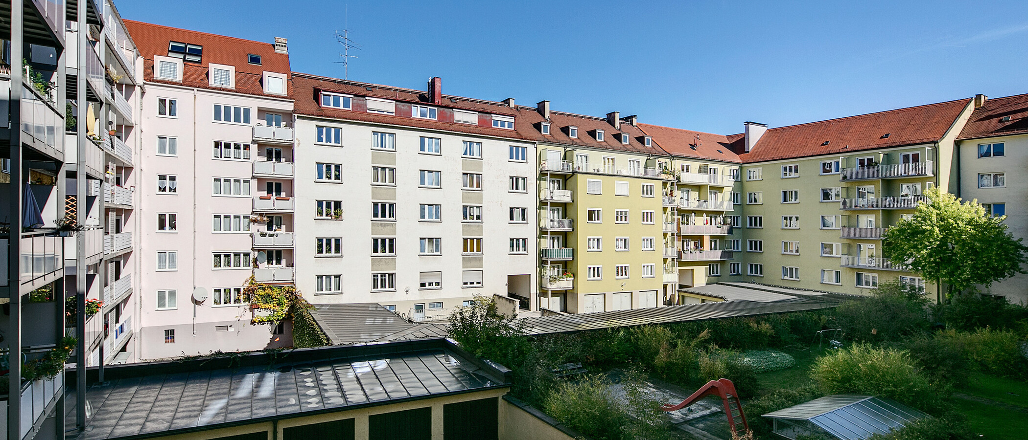 マンション München Schwabing-West (rund um den Hohenzollernplatz) 03 物件からの眺め 3827