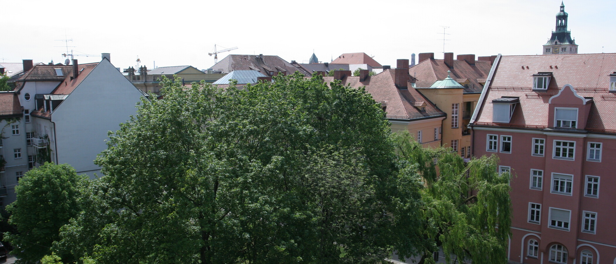 ペントハウス München Lehel 03 ベランダ 3850