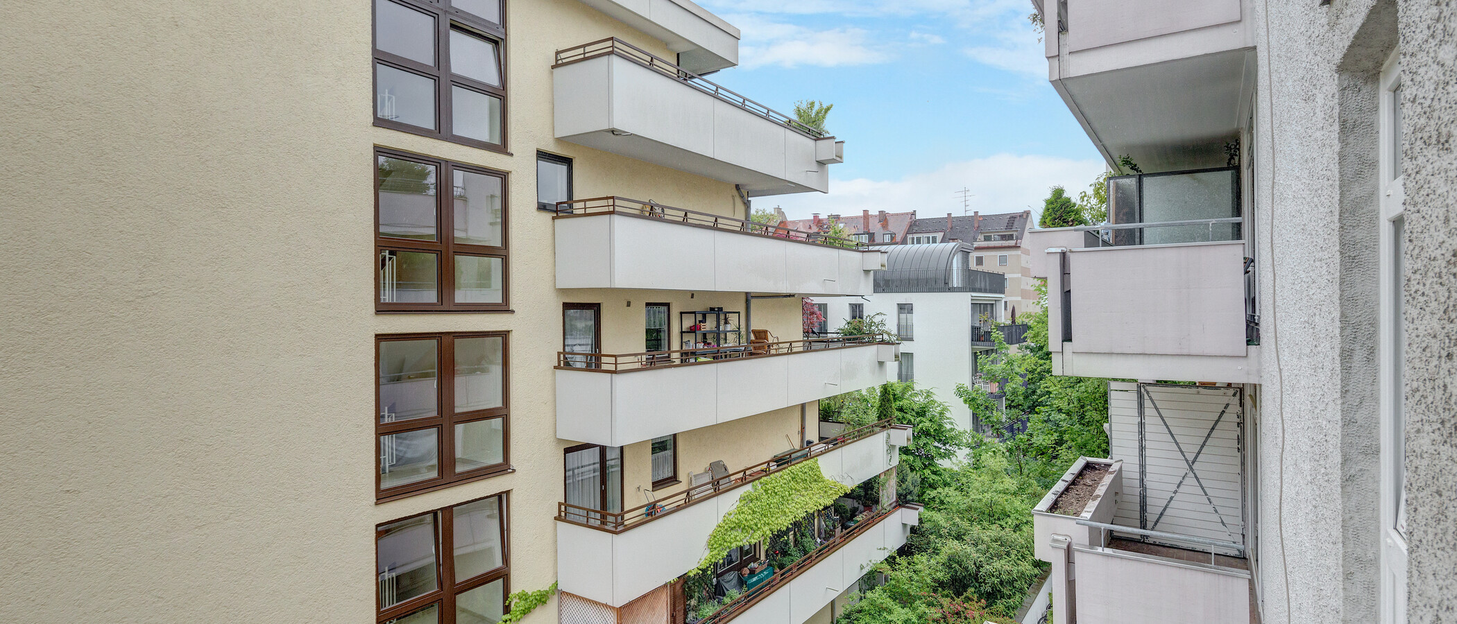 マンション München Schwabing (links der Leopoldstraße) 01 物件からの眺め 386