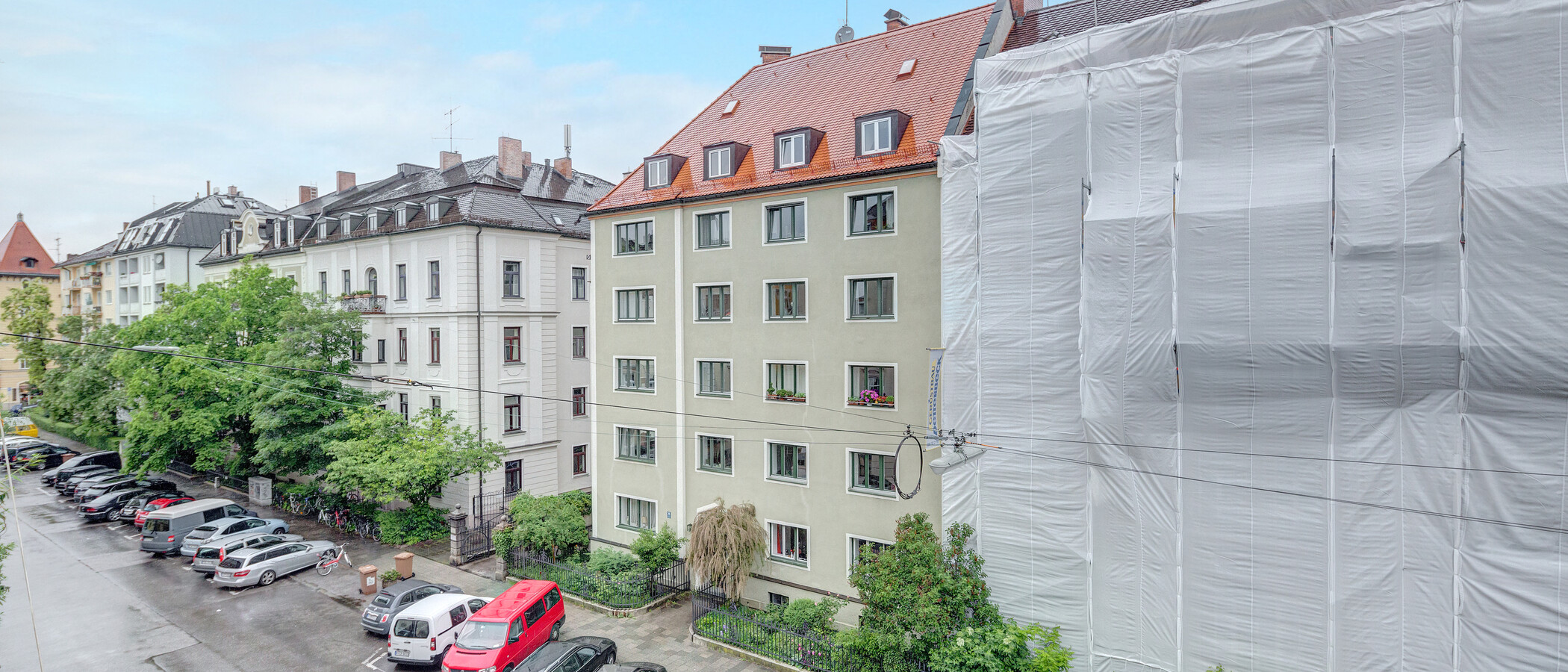 マンション München Schwabing (links der Leopoldstraße) 03 物件からの眺め 386