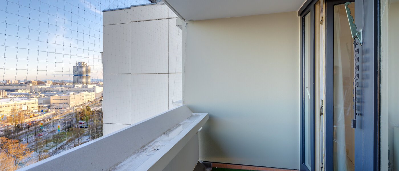 アパルトマン München Olympiadorf 02 ベランダ 413