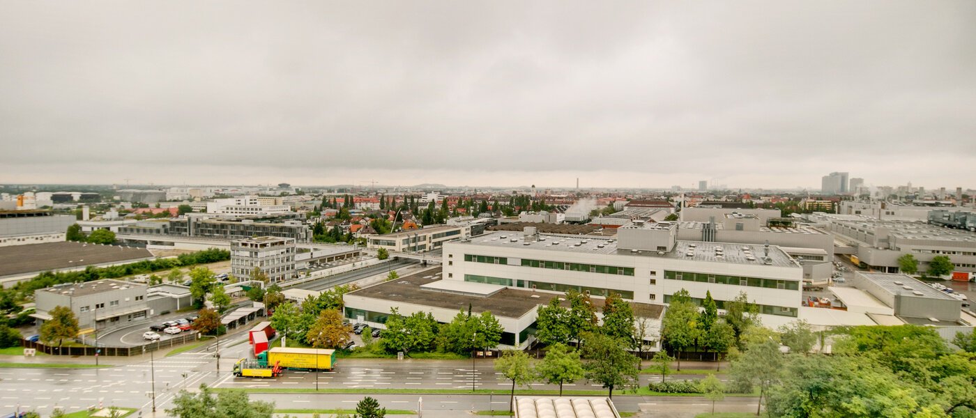 アパルトマン München Olympiadorf 01 物件からの眺め 413