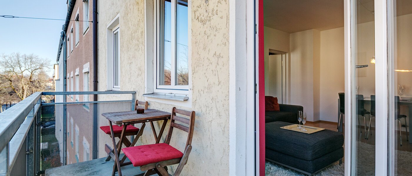 マンション München Maxvorstadt - Rund um den Josephplatz 01 ベランダ 4228