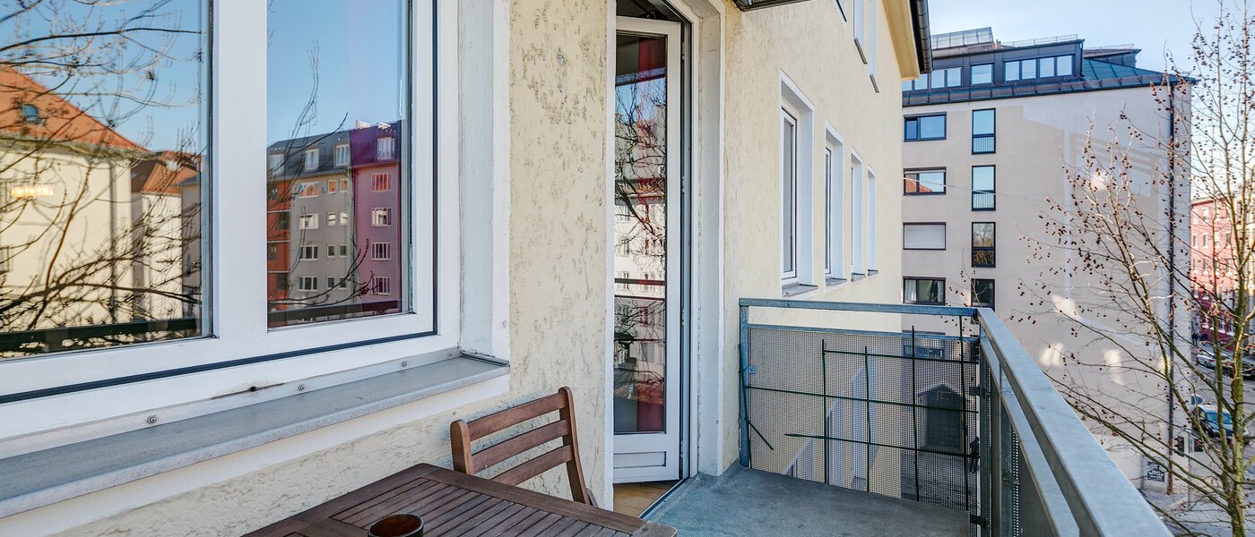 マンション München Maxvorstadt - Rund um den Josephplatz 02 ベランダ 4228