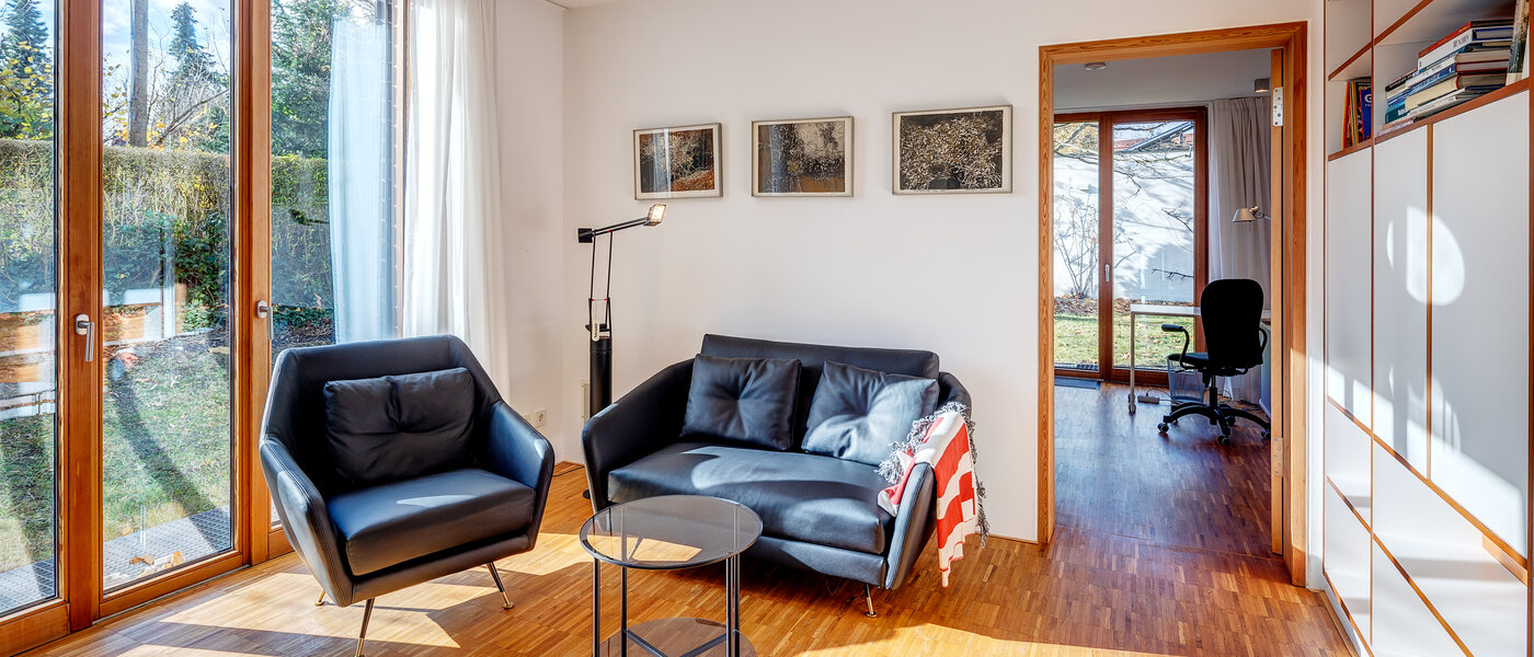 庭付き住宅 München Harlaching 02 リビングルーム 4247