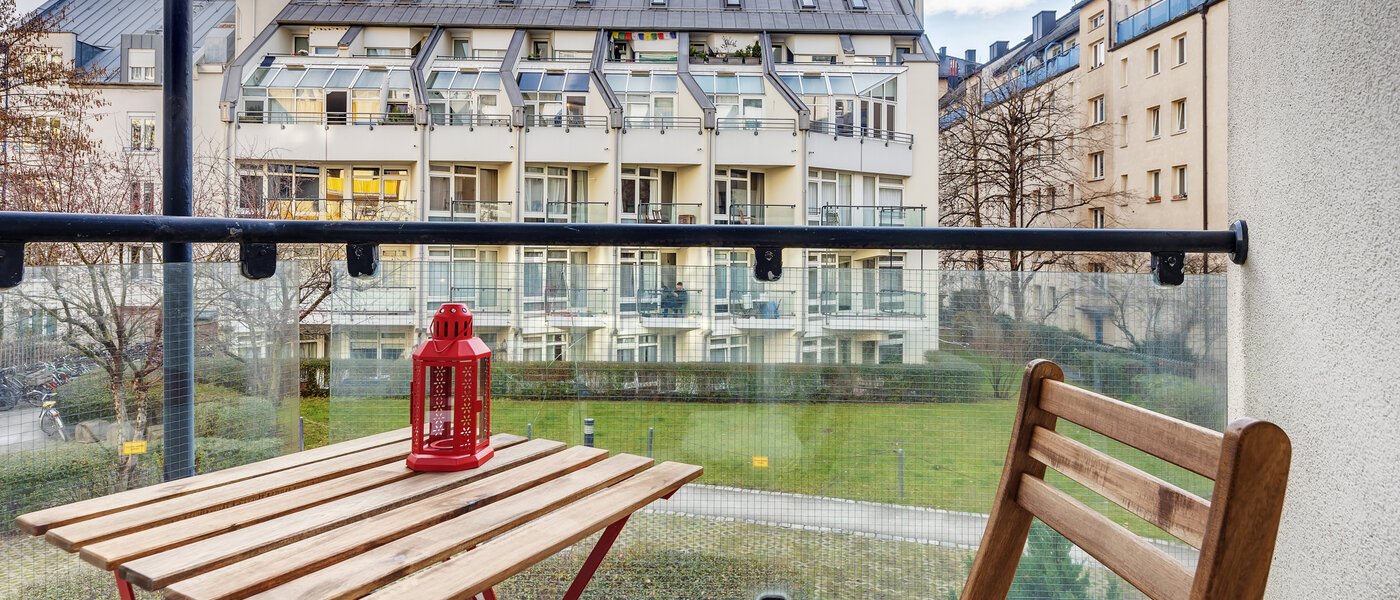 アパルトマン München Maxvorstadt - Museumsviertel 02 ベランダ 4250
