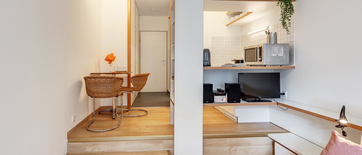 アパルトマン München Maxvorstadt - Museumsviertel 02 リビングエリア 4250