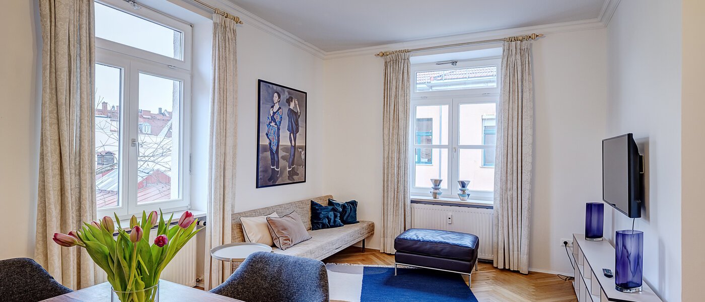 マンション München Schwabing (rechts der Leopoldstraße) 01 リビングエリア 4261