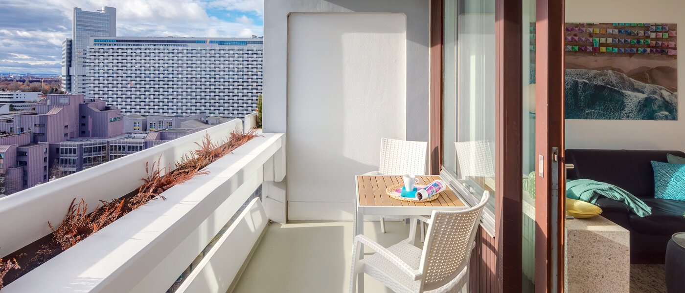 マンション München Arabellapark 01 ベランダ 4263